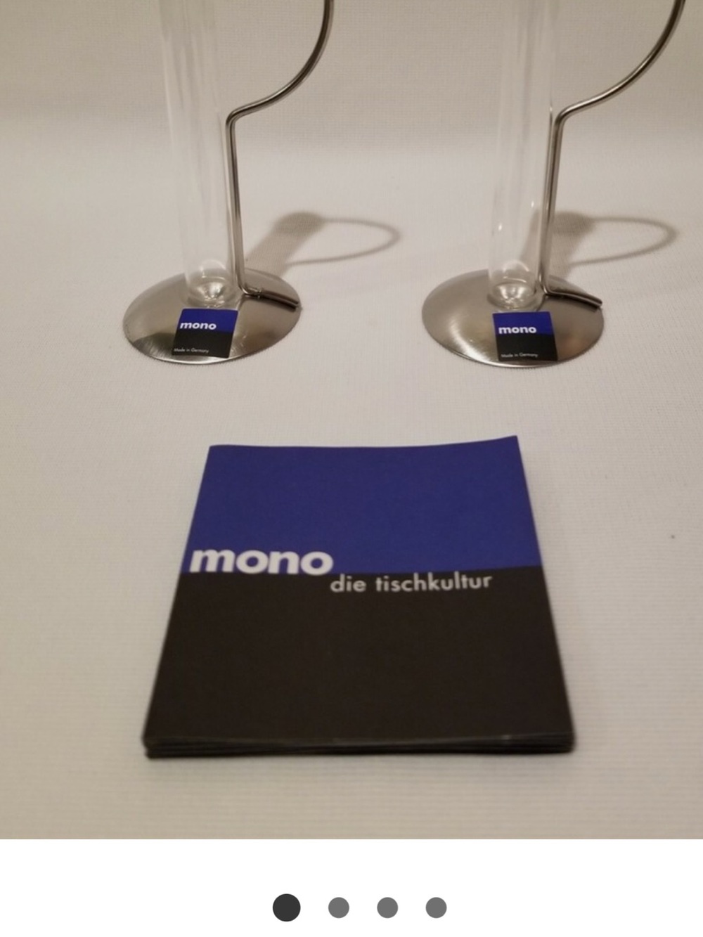 Pair of Very Unique Salt and Pepper Shakers by MONO of Germany